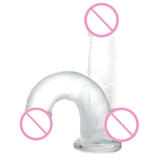 Realistic Penis Dildo Přísavka Ženská vaginální stimulační masturbační hračka