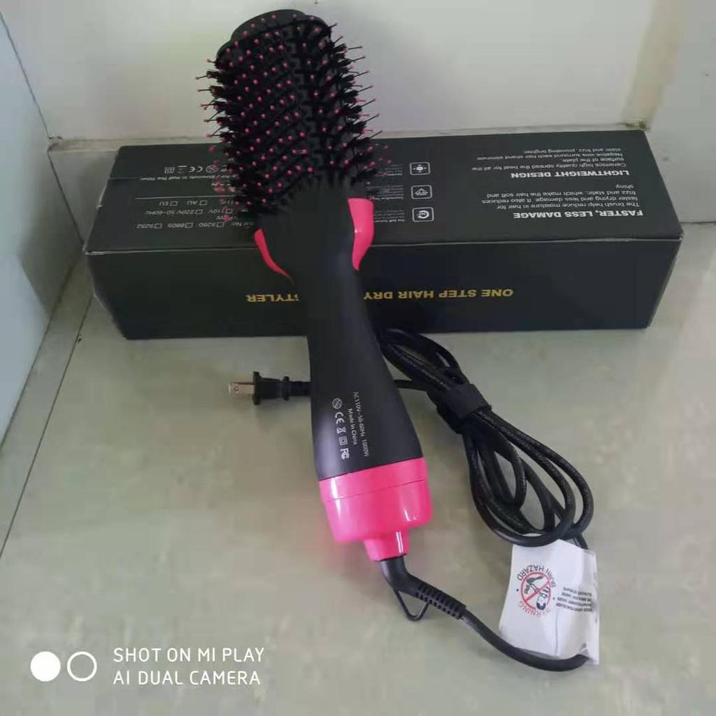 „2-in-1 Multifunktions-Haartrockner und Styler mit negativen Ionen“