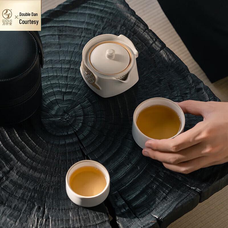 Edenus Ceramic Travel Tea Set