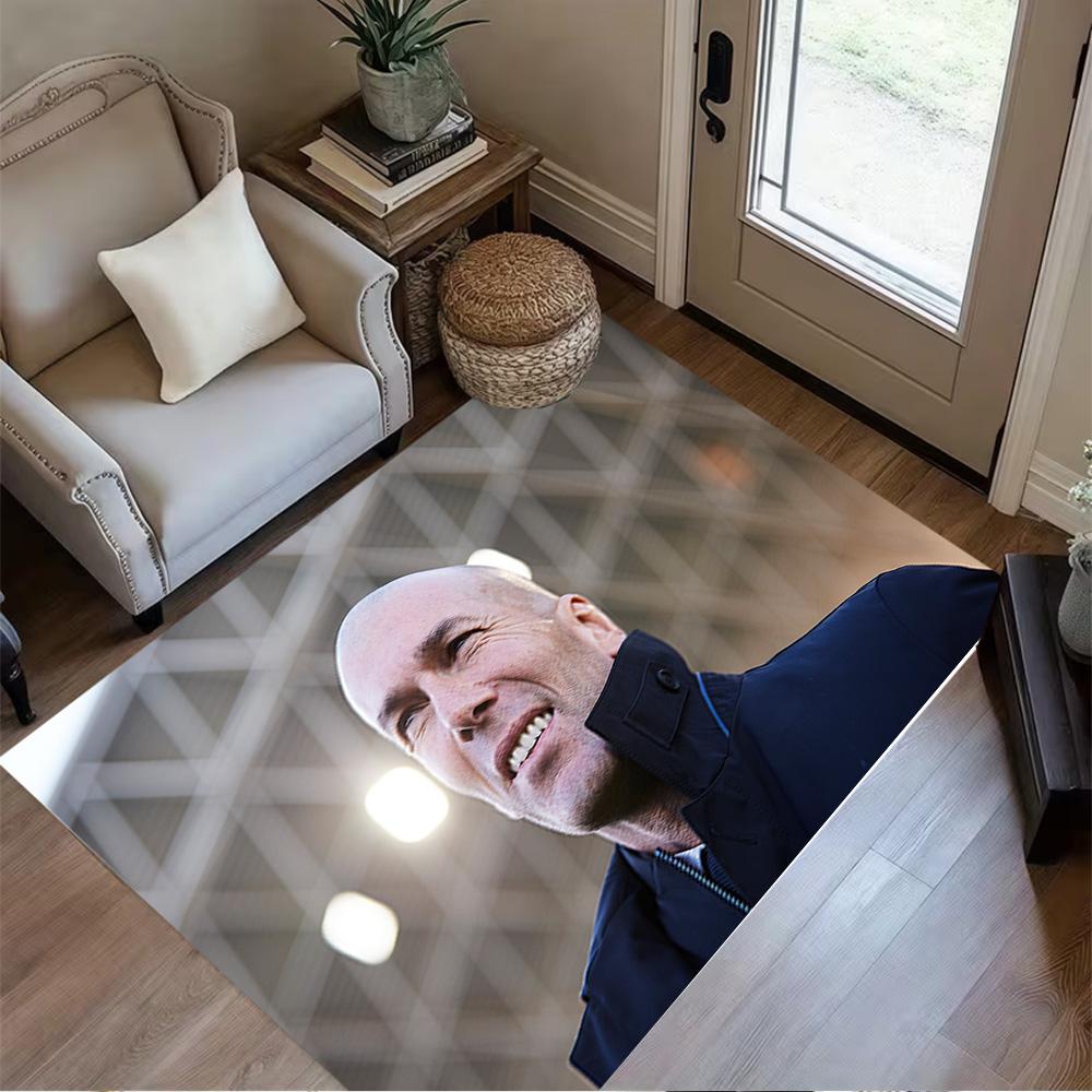 Wayne Rooney Manchester Floor Rug Office Rug Perfect for Game Room Balcony Living Rooms Entryway Antislip Carpet Office home decor