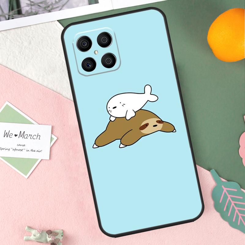 Baby Seals Case For Honor 200 Lite 50 70 90 X9b X9a X8b X8a X8 X9 X9c Honor Magic 7 Pro 5 6 Lite Cover