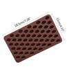 3D Fondant Coffee Beans Shape Candy Molds Polymer Craft Art DIY Molds Kitchen