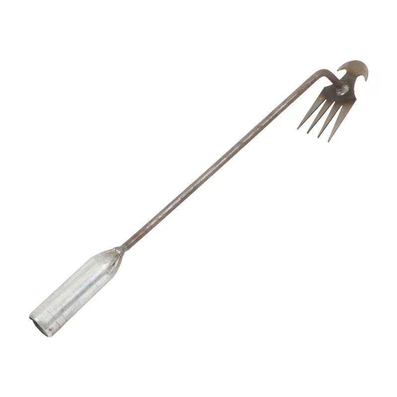 Graca ogrodowa do pielenia podwójnego zastosowania: Stalowe ostrze piły Narzędzie motyka do wyrywania