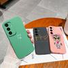 For Samsung S25 Ultra Phone Case For Samsung S25 Plus Funda For Galaxy S25 5G Soft Liquid Silicone Back Covers For Samsung S 25