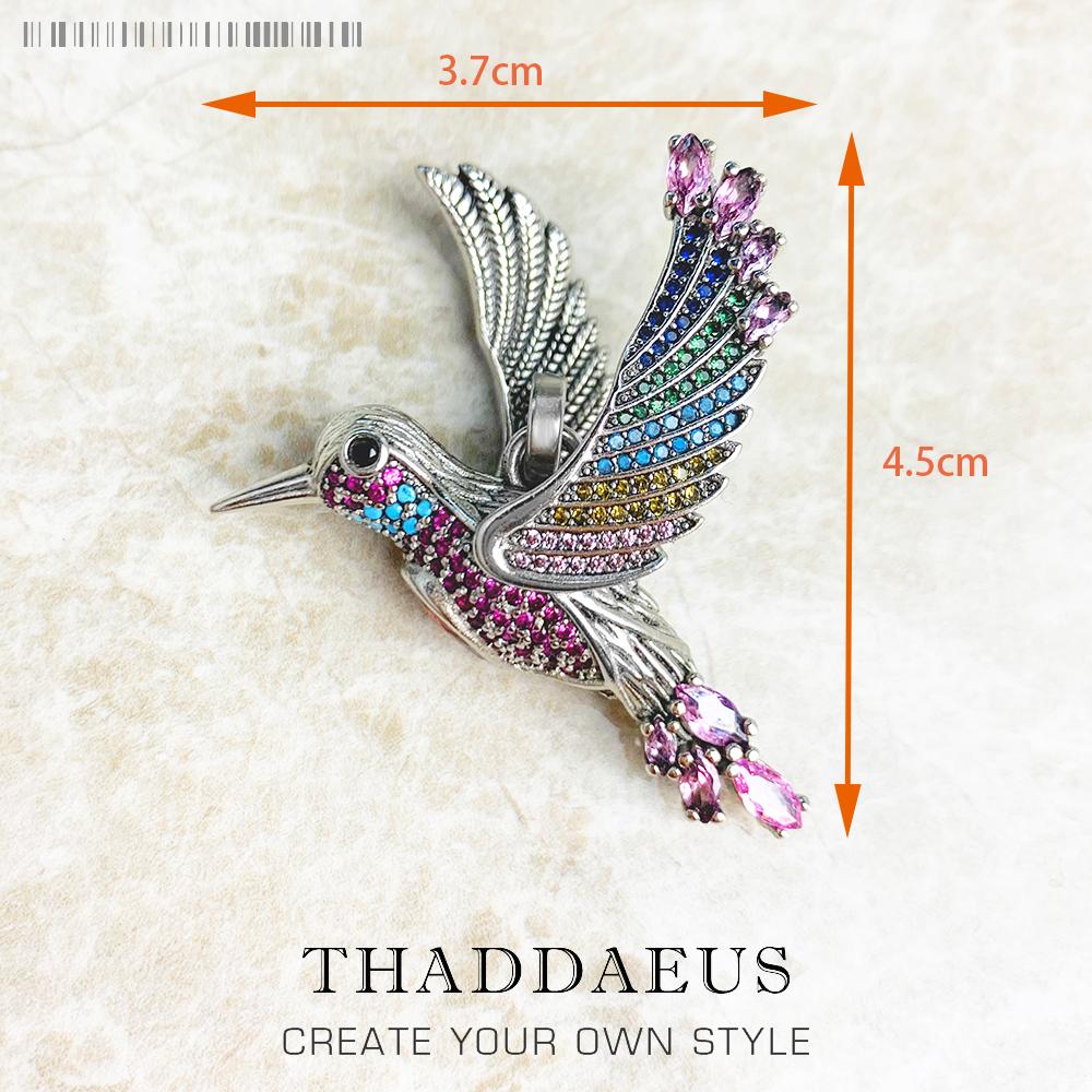 Amulet Magical Lucky Symbol Tree Flower Karma Whell Sun Bird Butterfly Pendants Jewelry 925 Silver Gift For Women Men