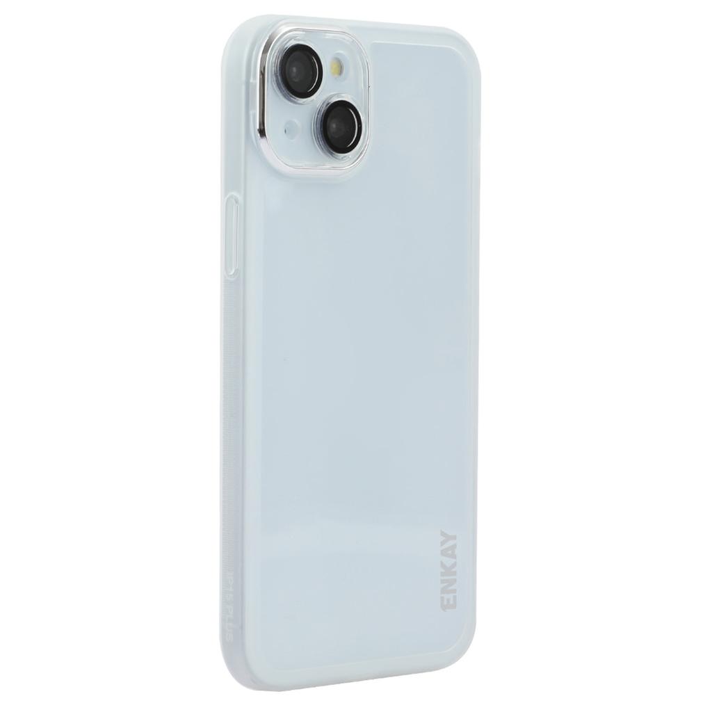 ENKAY HAT PRINCE For iPhone 14 Case Matte TPU Phone Cover with Lens Film