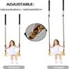 Children's Pine Wood Swing Indoor and Outdoor Swing Amusement Equipment Swing Frame