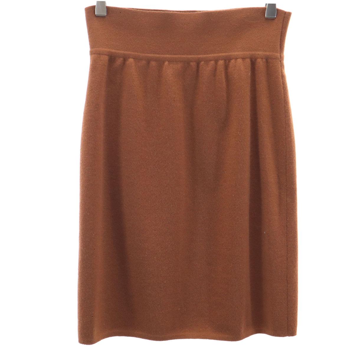 

CELINE made in Italy Midi length knit Tight Skirt 40 Brown Women Used