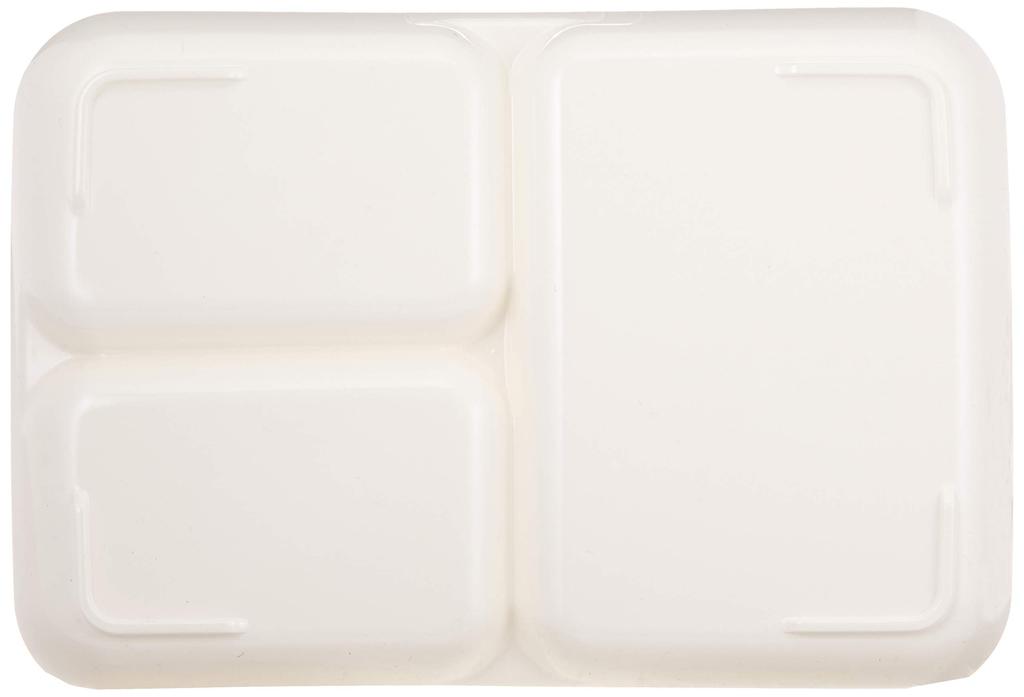 PEANUTS Snoopy is Lacquered Divided 606554 "Happiness Suppertime" Plate, 21cm, White,