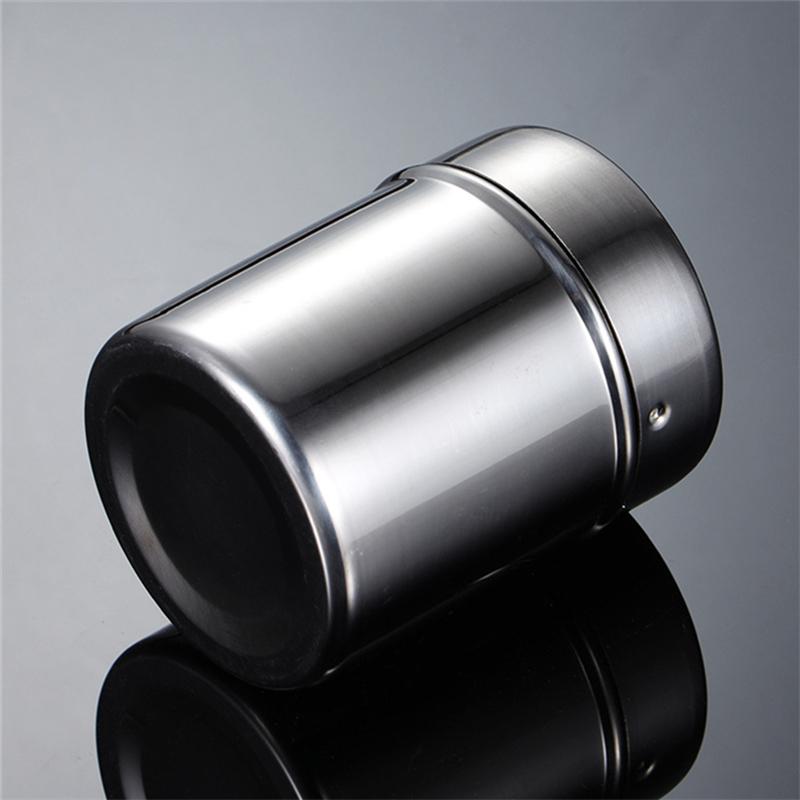 30 Mesh Stainless Steel Seasoning Bottle Flour Sieve Jar Food Powder Container Kitchen Cooking BBQ Tools Pepper Sauce Bottles