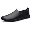 Fashion Genuine Leather Men Loafers Summer Casual Shoes Moccasins Men's Casual Slip on Flats Fashion Male Driving Shoes Walking Shoes