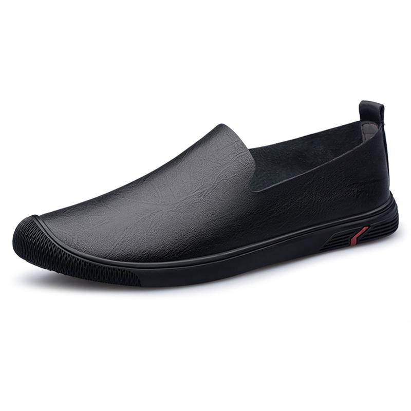 Fashion Genuine Leather Men Loafers Summer Casual Shoes Moccasins Men's Casual Slip On Flats Fashion Male Driving Shoes Walking Shoes
