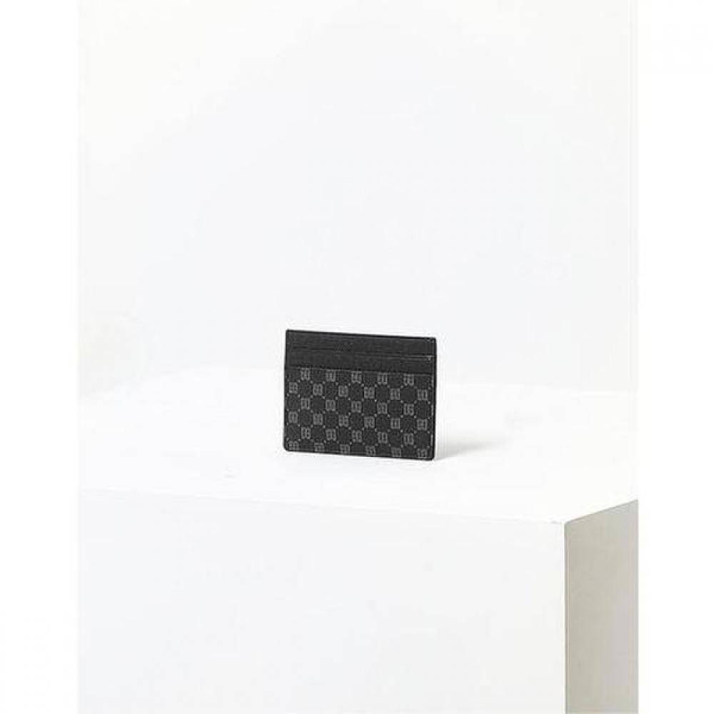 Daks Black Louis Dd Pattern Card Holder Pvc Dbho4e131bk