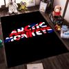 Arctic Monkeys Union Jack Design Rug Non-slip Rug Suitable for Living Room and Bedroom Sofas