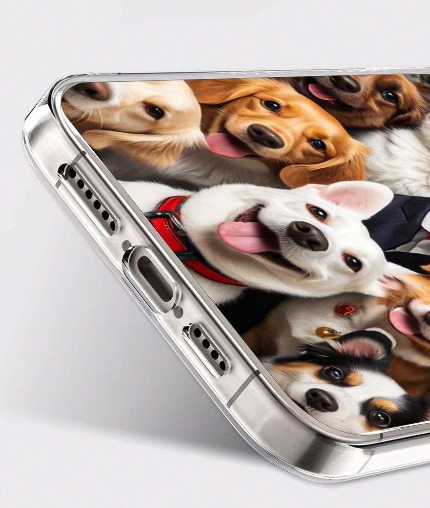Etui Do Oppo Reno 13F 5G / 13 Fs 5G Foto Case Plecki Pieski + Szkło 9H