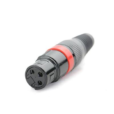 XLR 3Pin Female Connectors with Metal Construction for Long Performances In Sound Gear