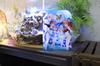 Seasonal Plants Quintessential Quintuplets BIG Acrylic Desk Clock Approx. H260 x W190mm Acrylic