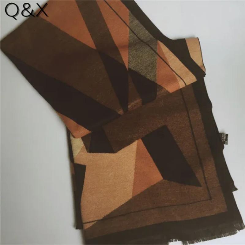 

8 кольорів Жіночий осінньо-зимовий картатий кашеміровий шарф Багатоколірний Зовнішній Довгий Товстий Шаль Вуличний одяг Ешарпи Фуляри Кашне Обгортка One Size