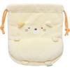 Sumikkogurashi Pom Poko Kyom Plüsch Kordelzugbeutel Katze CA44904 San-X