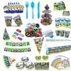 Shower Minecraft Baby Birthday Party Supplies Decoration Tableware Disposable