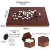 Brangdy Wooden Chinese Chess & Go Game Set with Storage