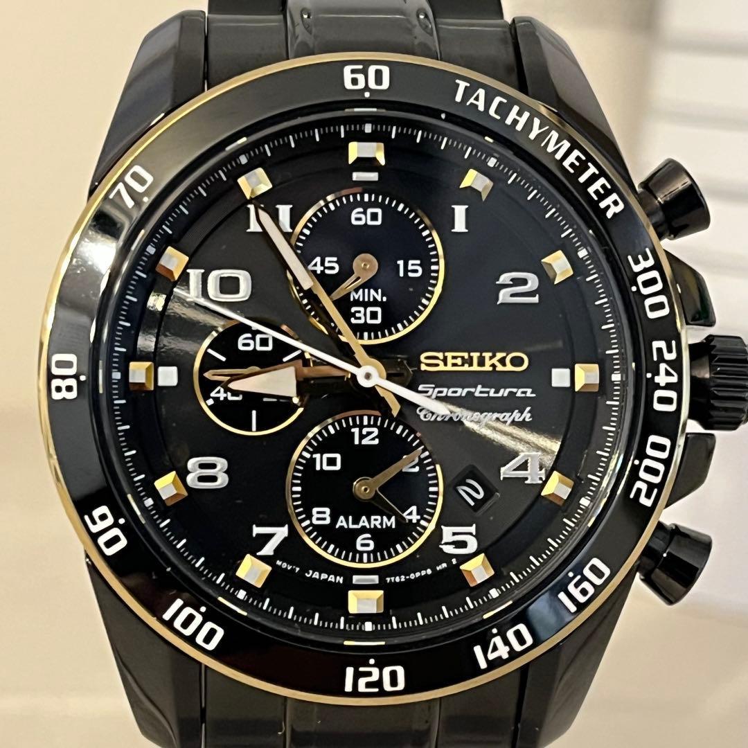 Used SEIKO Sportura SNAE87P1 7T62-0LC0 Battery replaced
