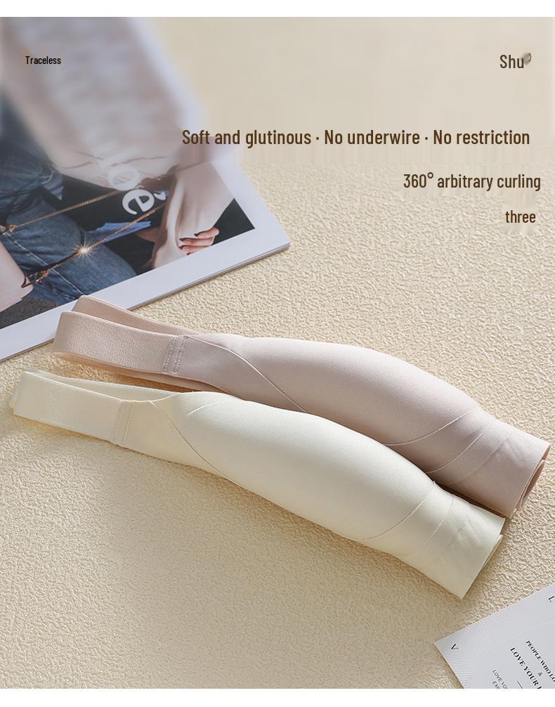 Tila Seamless Jelly Support Shaping Bra - Wirefree, Anti-Sagging, Fixed Cup for Small Chest