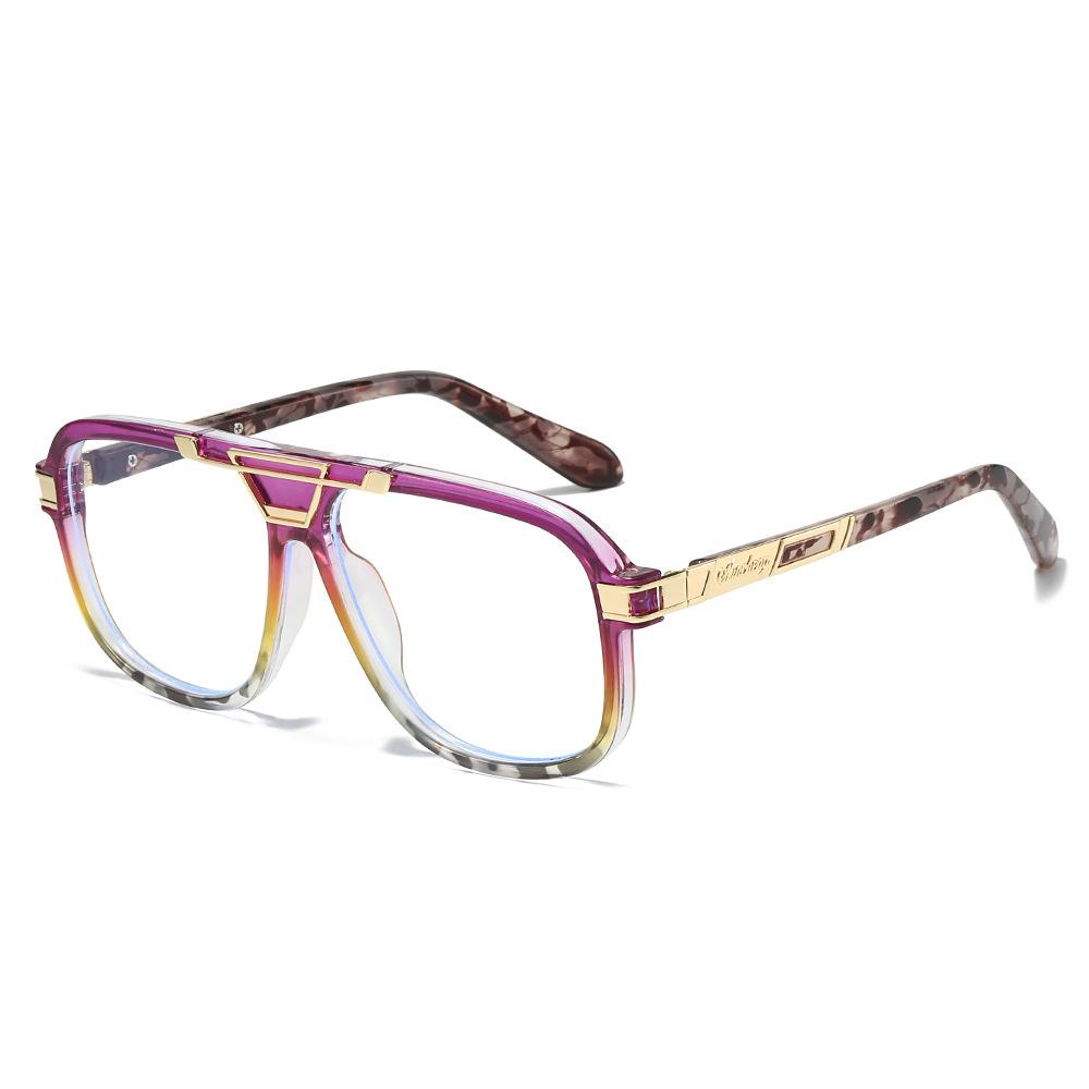 2025 Pilot Glasses Frame Anti Blue Light Men Women Unisex Aviation Blue Light Blocking Glasses Vintage Brand Designer Eyeglasses