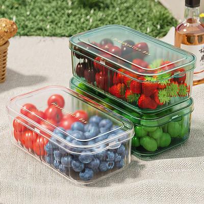 1pcs Kitchen Organiser Fridge Freezer Meat Boxes Compartment Seal Fresh Fruit Onion Garlic Packaging Boxes