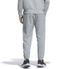 Adidas Solid Logo Training Knit Pants Men Bottoms Gray IQ1384