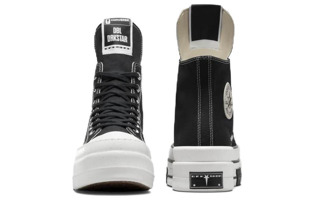 Converse Chuck 70 High DRKSHDW DBL DRKSTAR x Rick Owens Nero - A04954C