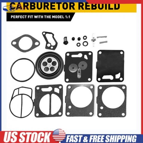 

For Sea-Doo GS GTS GTI LE SP 1997-2005 Carburetor Rebuild Kit with Base Gasket