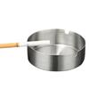 Stainless Steel Ashtray, Creative Household Ashtray, Hotel and Restaurant Special Ashtray, Large-capacity Ash Storage Tray