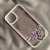 Funny Leopard Prints Panties Clear Phone Case for IPhone 16 15 13 14 12 17 Pro Max 16E INS Creative Y2K Shockproof Back Cover