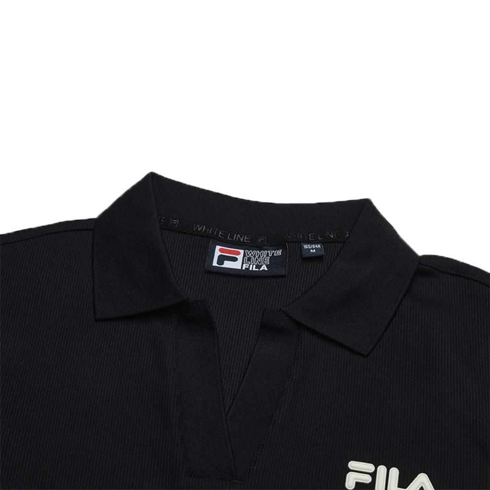 New FILA Lifestyle Short Sleeved Dress Women's F51W538301F-BK