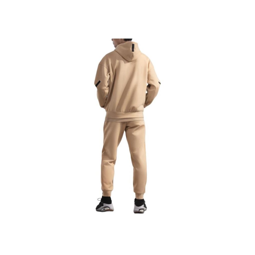 adidas ZNE. Seria Prawdziwe Uzdrowienie FW24 Czarna Etykieta Wodoodporna Sportowa Casualowa Kurtka z Kapturem Męska Kurtka Jasnobrązowa JF2445