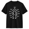 Unisex Unisex T Shirt Ow Ow Ow Funny Chronic Pain Awareness Comedy Stick Character TShirts Harajuku Summer Tees Cotton Clothing