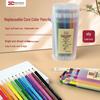 Tianzhu Versatile Core Colored Mechanical Pencil - Oil-Based, No-Sharpen, Hexagonal Barrel for Student Art and Coloring