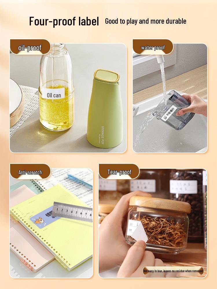Puxu Portable Bluetooth Label Printer: Multifunctional Handheld Thermal Self-Adhesive for Home and Commercial Use