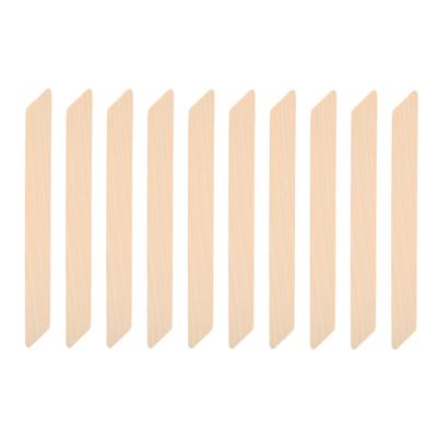 10 Stück Holz Wachsstäbchen Wachsspatel Wachsapplikator Bein Arm Gesichtshaarentfernungswerkzeug