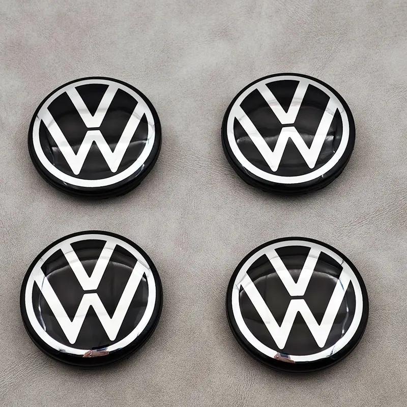 For VW Volkswagen Jetta MK5 Golf 20Pcs ABS 65mm Car Wheel Center Hub Caps Car Wheel Logo For Volkswagen VW Golf Passat Tiguan L EG1