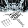 Capa de Acento do Bloco de Tuchos / Balancins Cromada Para Harley Twin Cam Street Glide Road King Modelo 00-17