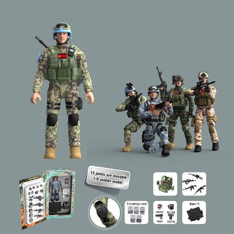 1/9 Karavīra modelis Rotaļlieta 15 locītavas