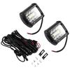 AA92-4 Inch Pod Lights Spot Flood Combo Pod Lights For Truck Tractor Excavator Boat Fog Driving Off Road Lights