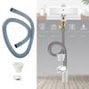 70cm/100cm Length PVC Drainage Tube Leak Proof Sink Hose Easy Install Plumbing Hose for Versatile Use In Sinks & Basins