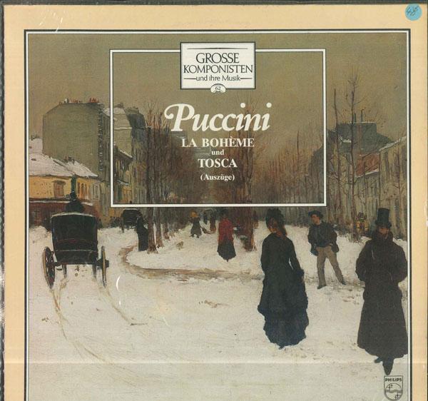

LP Record COLIN DAVIS ORCHESTER DES ROYAL OP Puccini La Boheme Tosca 4128461 PHILIPS Germany Classical Used