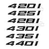 Car 3D ABS Trunk Letters Logo Badge Emblem Styling Decals Sticker For BMW 4 Series 420i 425i 428i 430i 435i 440i F30 F32 F33 F36 Ou2