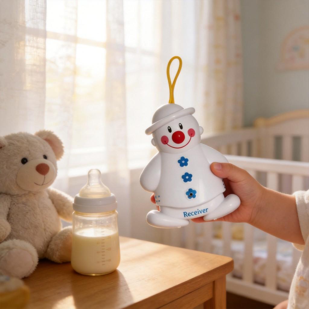 Schneemann Baby Weinalarm Drahtloser Monitor Mit Geräuscherkennung Für Den Heimgebrauch