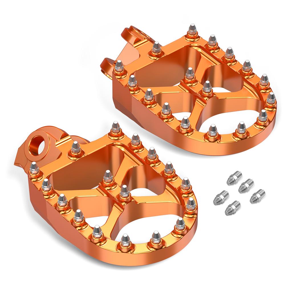 NICECNC Für KTM EXC 300 1998-2016 EXC 250 EXCF 350 EXC 450 Fußrasten Fußstütze SX 125 SXF 250 SXF 450 1998-2015 XCF 250 2006-2016