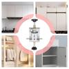 Stainless Steel Cabinet Door Installation Positioner Floor Cabinet Support Clamp  Woodworking
